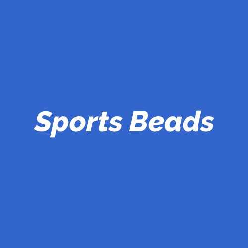 Sports Beads for crafting.