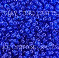 6.5x4mm Transparent Dark Sapphire Mini Pony Beads beads,beading,mini.small,pony beads,USA,American, made