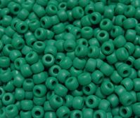 9x6mm Matte Green Pony Beads pony beads, plastic beads, craft beads